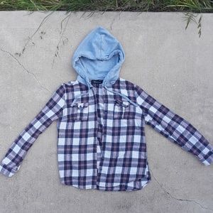 Women's New Look Multicolor Plaid Flannel